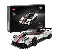 CA NA LLA Rastar Voiture Maquette pour adulte Pagani Zonda Cinque - 1024 pièces | à construire avec des pièces et des blocs, assembler, collectionner et profiter | Réplique échelle 1:16. Amoureux de