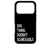 Ça ne Fait Pas Peur Facilement aux Jumeaux, Deux Enfants, Papa, fête des pères Coque pour iPhone 17 Pro