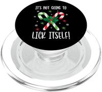 Ça ne va Pas se lécher Tout Seul à Noël PopSockets PopGrip pour MagSafe