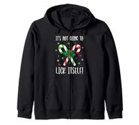 Ça ne va Pas se lécher Tout Seul à Noël Sweat à Capuche