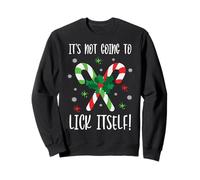 Ça ne va Pas se lécher Tout Seul à Noël Sweatshirt