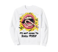 Ça ne va Pas se sucer, Bonbons, Blague drôle sur la Canne de Sweatshirt