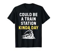 Ça Pourrait être Une Aventure Sarcastique drôle d'un Jour dans Une Gare T-Shirt