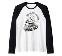 Ça Pourrait être Une Gare, Un Peu comme Un Western Vintage Manche Raglan