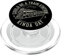 Ça Pourrait être Une Gare, Un Peu comme Un Western Vintage PopSockets PopGrip pour MagSafe