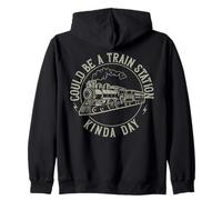 Ça Pourrait être Une Gare, Un Peu comme Un Western Vintage Sweat à Capuche