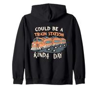Ça Pourrait être Une Gare, Un Peu comme Un Western Vintage Sweat à Capuche