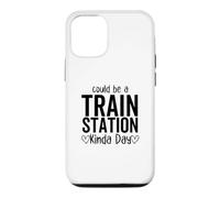 Ça Pourrait être Une journée Un Peu drôle dans Une Gare Coque pour iPhone 12/12 Pro