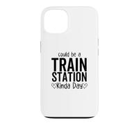 Ça Pourrait être Une journée Un Peu drôle dans Une Gare Coque pour iPhone 13