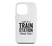 Ça Pourrait être Une journée Un Peu drôle dans Une Gare Coque pour iPhone 13 Pro