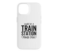 Ça Pourrait être Une journée Un Peu drôle dans Une Gare Coque pour iPhone 14