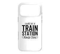 Ça Pourrait être Une journée Un Peu drôle dans Une Gare Coque pour iPhone 17 Pro Max
