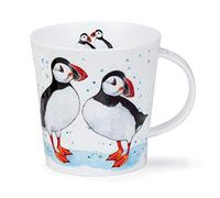 CA-PUFI-XX Tasse en porcelaine anglaise Motif macareux 0,48 l