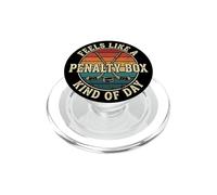 Ça Ressemble à Une boîte de pénalité, Une sorte de journée de Hockey rétro PopSockets PopGrip pour MagSafe