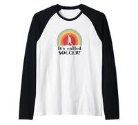 Ça s'appelle Soccer Funny Football Manche Raglan