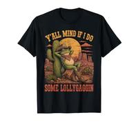 Ça Te dérange si Je Fais du Lollygaggin Frog Cowboy T-Shirt