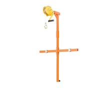 CA Treuil de Levage Support de Suspension de climatiseur, Machine de levage, grue, balançoire latérale, assemblage de treuil manuel Palans manuels à chaînes(5m)