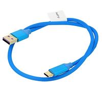 CA-USBO-21CU-0005-BL Câble USB 2.0 USB A Mâle,USB C Mâle Plaqué Or 0,5m LA