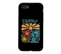 Ça va Bien avec Mon âme, Christian Coastal Summer Vibes Coque pour iPhone SE (2020) / 7/8