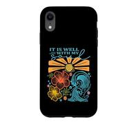 Ça va Bien avec Mon âme, Christian Coastal Summer Vibes Coque pour iPhone XR