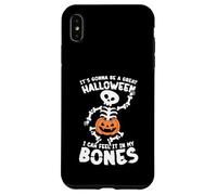 Ça va être Un Super Halloween, Je Peux Le Sentir dans Mes os Coque pour iPhone XS Max
