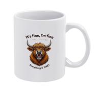 Ça Va, Je Vais Bien Tasse À Café Porcelaine Tasses Pratiques Tasse 330Ml Pour Lait Homme Famille