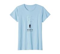 Ça Vaut Le Coup d'être cherché : il a quitté Les 99 pour me trouver Shepherd T-Shirt, Femme, Bleu Céleste, S