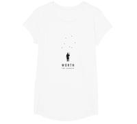 Ça Vaut Le Coup d'être cherché : il a quitté Les 99 pour me trouver Shepherd T-Shirt, Fille, Blanc, S