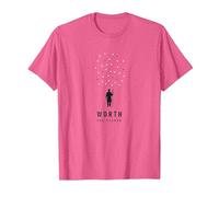Ça Vaut Le Coup d'être cherché : il a quitté Les 99 pour me trouver Shepherd T-Shirt, Homme, Rose Chiné, XL