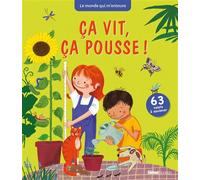 Ca vit, ça pousse ! - Ruth Martin - Glénat Jeunesse - cartonné - Document jeunesse