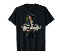 Ça vous dérange si The Parrot Watches ? Pirate féminine drôle T-Shirt