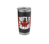 Ça y est, je déménage au Canada | Funny Canadian Love Canada Gobelet isotherme en acier inoxydable double paroi