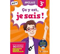 Ça y est, je sais ! - Anglais 3e