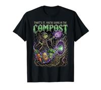 Ça y est, tu Vas dans Le Compost : Funny Garden Frog Fantasy T-Shirt Graphique avec Valeur