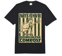 Ça y est tu Vas dans Le Compost Funny Goose Comfort Colors Adult Heavyweight T-Shirt