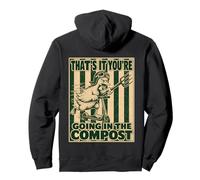 Ça y est tu Vas dans Le Compost Funny Goose Sweat à Capuche