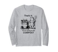 Ça y est, Vous Allez dans The Compost Frog Gardening Manche Longue