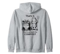 Ça y est, Vous Allez dans The Compost Frog Gardening Sweat à Capuche