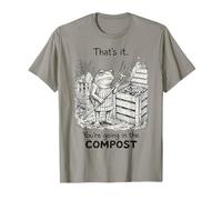 Ça y est, Vous Allez dans The Compost Funny Frog Gardener T-Shirt