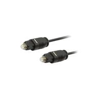 CA1009 Câble Toslink Connecteur recto-verso3 mètresØAder: 24mm LOGILINK