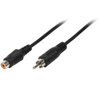 [CA1033] LOGILINK câble audio RCA mâle Cinch - femelle Cinch 10 m