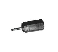 CA1103 Jack 2,5 mm mâle, jack 3,5 mm femelle couleur : noir LOGILINK