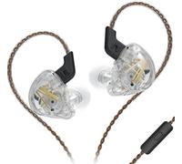 Ca2 In-Ear Headphones With Microphone, Custom Subwoofer, Suitable For Musicians, Noise Cancelling - White