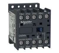 Schneider Electric Contacteur auxiliaire CA2KN22P7 – 2 NF, 2 NO – 230V 50/60Hz