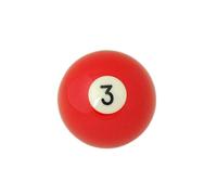 CAAA Bille de Billard n°3 pour Billard Américain à l'unité - diamètre au Choix (57.2mm)