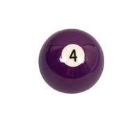 CAAA Bille de Billard n°4 pour Billard Américain à l'unité - diamètre au Choix (50,8mm)