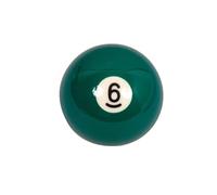 CAAA Bille de Billard n°6 pour Billard Américain à l'unité - diamètre au Choix (57.2mm)