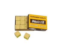 CAAA Craies de Billard Pioneer Jaunes - Boite de 12