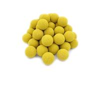 CAAA Lot de 50 balles de Baby-Foot BONZINI Jaunes en liège