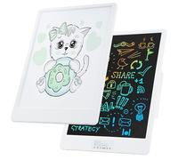 CaalLogt Tablette d'écriture LCD A4, planche à dessin LED, ultra plate, rechargeable via USB, planche à copier LED à intensité variable, pavé lumineux multifonction 2 en 1